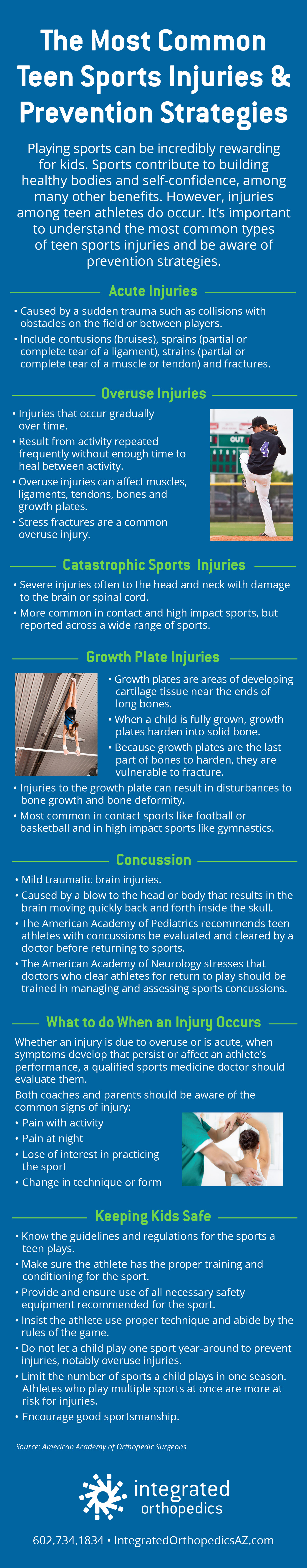 common teen sports injuries and prevention tips, integrated orthopedics