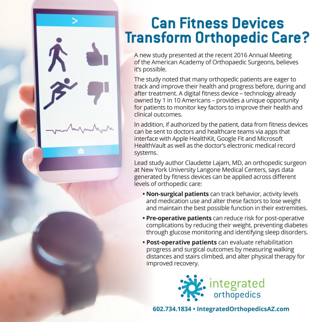 Fitness devices in healthcare