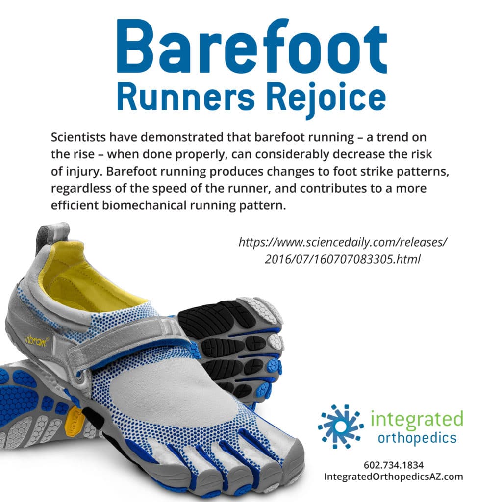 Barefoot runners rejoice!